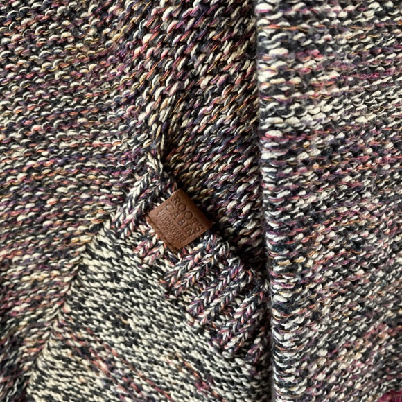 Roots Cabin kids cardigan sweater burgundy size medium - Picture 3 of 10